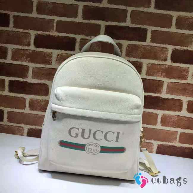 Gucci white Backpack - 1