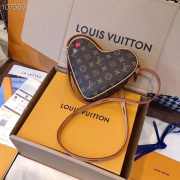 LV Heart Monogram Crossbody Logo Shoulder Bags - 1