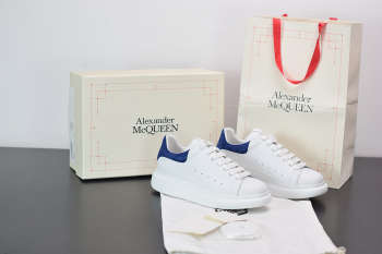 ALEXANDER MQUEEN Platform Trainers Blue