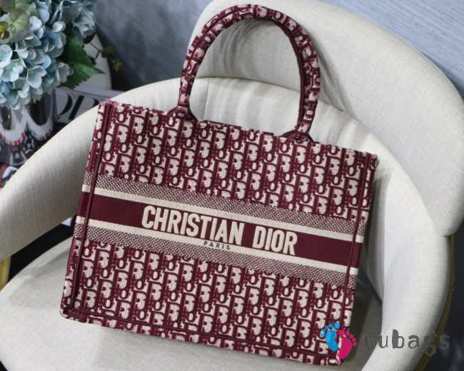 Dior book tote red bag 36.5cm - 1