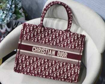 Dior book tote red bag 36.5cm