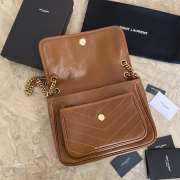 YSL NIki bag in Brown 28cm medium - 6