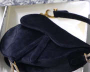 Dior Saddle Suede Black 19.5cm - 4