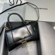 Balenciaga Hourglass Small Black Bag - 1