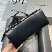 Balenciaga Hourglass Small Black Bag - 6