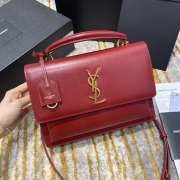 Ysl Sunset Bag in Red - 2