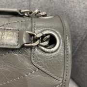 YSL NIKI Bag Dark Grey 28cm  - 3