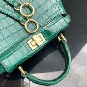 Fendi peekaboo mini green  - 5