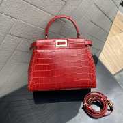 Fendi peekaboo mini red - 4