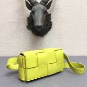 Bottega Veneta Belt Cassette bag in yellow - 5