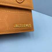 Jacquemus tote bag brown leather 18cm - 2