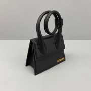 Jacquemus Le Chiquito Noeud Handbag Black 18cm - 6