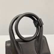 Jacquemus Le Chiquito Noeud Handbag Black 18cm - 2