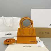 Jacquemus Le Chiquito Noeud Handbag orange 18cm - 1