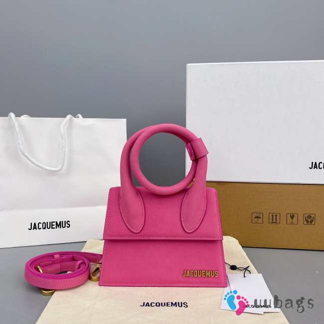 Jacquemus Le Chiquito Noeud Handbag pink 18cm - 1