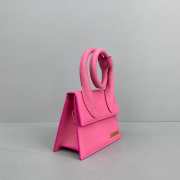 Jacquemus Le Chiquito Noeud Handbag pink 18cm - 2