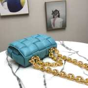 Bottega Veneta The Chain Cassette Blue Bag - 2