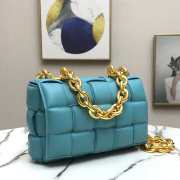 Bottega Veneta The Chain Cassette Blue Bag - 3