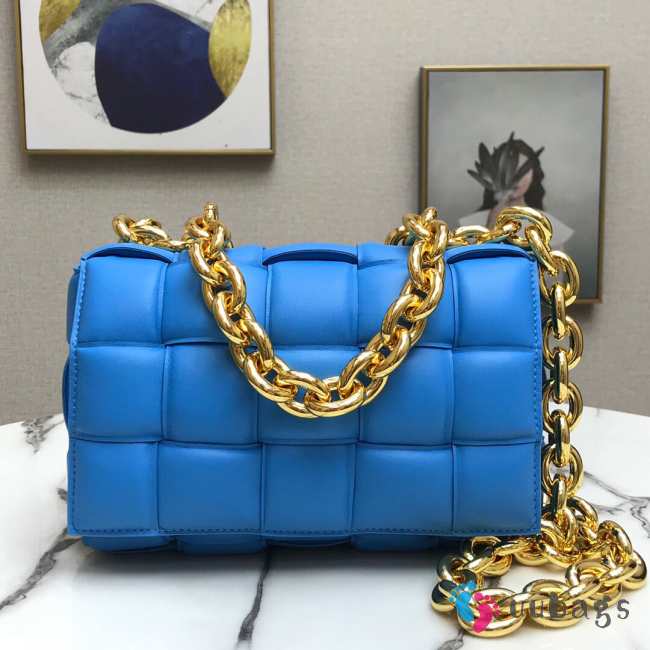 Bottega Veneta The Chain Cassette Very Blue Bag - 1