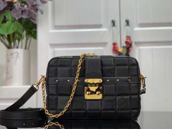 Louis Vuitton Troca PM H27 in Black M59116 