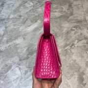 Balenciaga hourglass shoulder bag in pink - 3