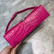 Balenciaga hourglass shoulder bag in pink - 5