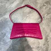 Balenciaga hourglass shoulder bag in pink - 6