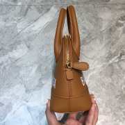 Balenciaga Ville Top Handle Mini Bag Brown/ Yellow - 5