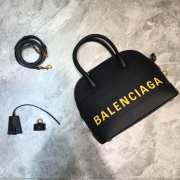 Balenciaga Ville Top Handle Mini Bag Black/ Yellow - 1