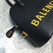 Balenciaga Ville Top Handle Mini Bag Black/ Yellow - 5