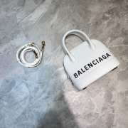 Balenciaga Ville Top Handle Mini Bag Black/ White - 1