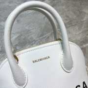 Balenciaga Ville Top Handle Mini Bag Black/ White - 3