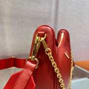 Prada Re-Edition 2005 Saffiano red leather bag 1BH204 - 6