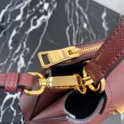 Prada Saffiano Top Handle Bag Red 1BN012 - 6