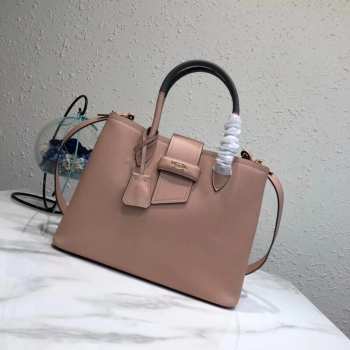 Prada Beige Leather Tote Bag 1bg148