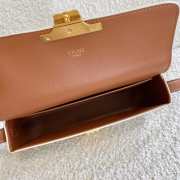 Celine Triomphe Shoulder Bag Shiny Calfskin  - 3