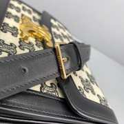 Celine Embroidery Calfskin Triiomphe Bag   - 4