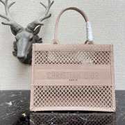 Dior Small Book Tote Pink Bag 41cm - 1