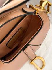 Dior Micro Saddle Mini Grained Leather in Beige - 6