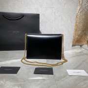 YSL Cassandra Monogram Bag in Box leather and Suede black - 3