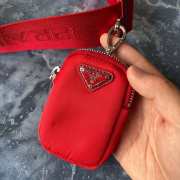 Prada Re-Edition 2005 Nylon Bag Red 1BH204 - 6