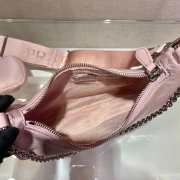  Prada Re-Edition 2005 Nylon Bag Pink 1BH204 - 6