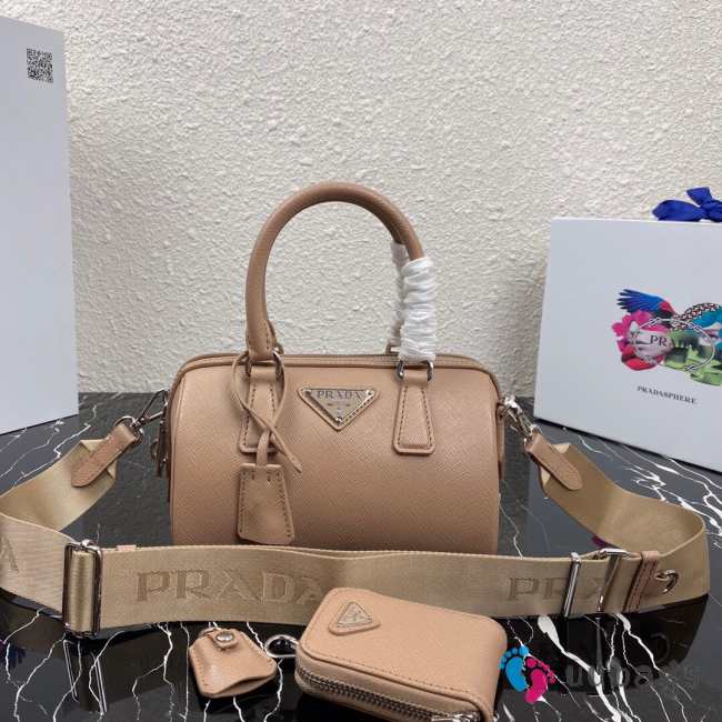 Prada Re-Edition 2005 Nylon Bag Beige 1BB846 - 1