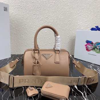 Prada Re-Edition 2005 Nylon Bag Beige 1BB846