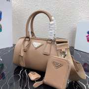 Prada Re-Edition 2005 Nylon Bag Beige 1BB846 - 2