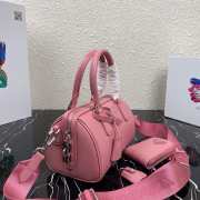 Prada Re-Edition 2005 Nylon Bag Pink 1BB846 - 6