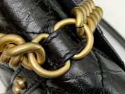 Chanel FlapBag Black Leather AS2696 - 5