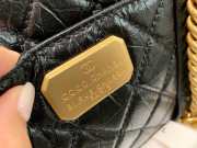 Chanel FlapBag Black Leather AS2696 - 6