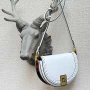 Fendi Moonlight crossbody bag in white - 2