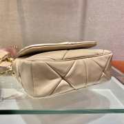 Prada System nappa leather patchwork bag in beige - 2